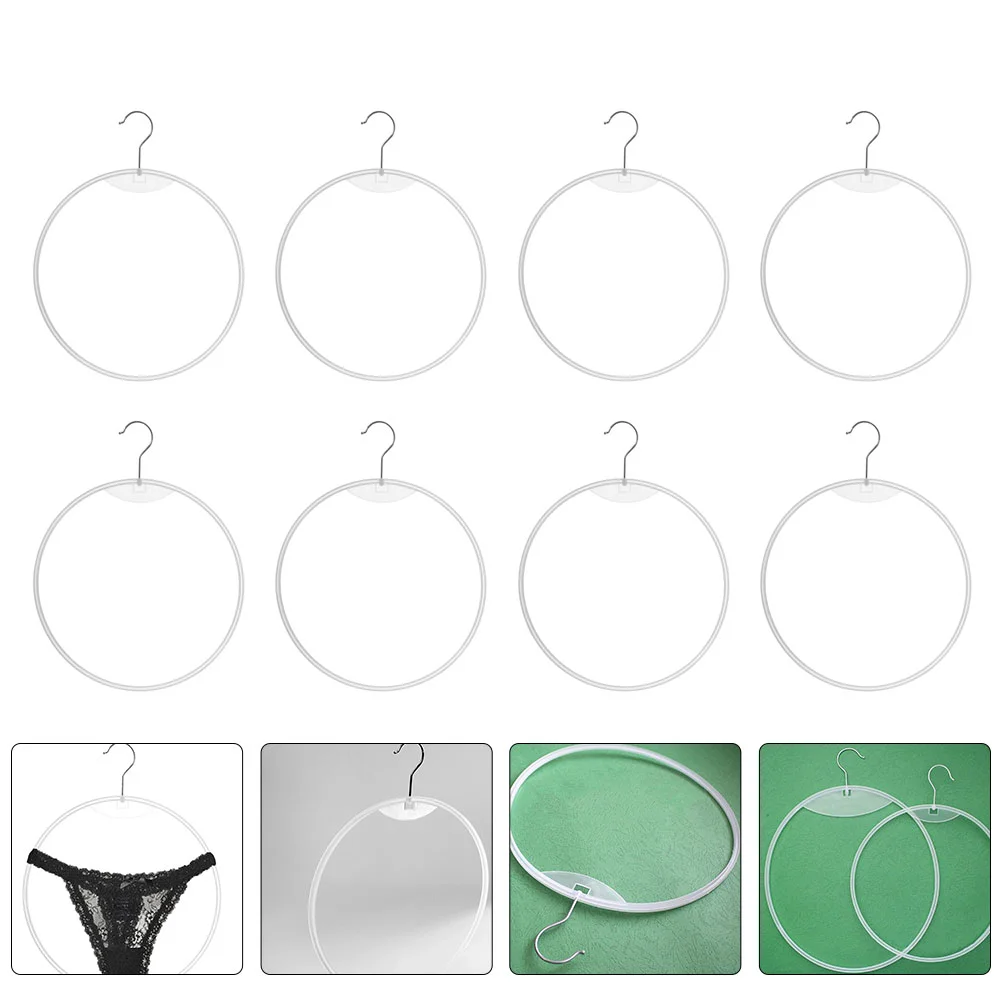 

Hangers Hanger Display Bikini Swimwear Round Rack Brief Hoopswimsuit Racks Clothes Drying Suitring Hooktongs Circle Circular