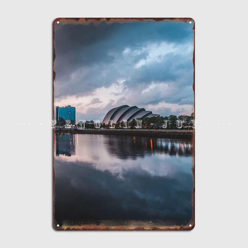 

Clyde Part 1 Metal Sign Wall Plaque Club Bar Retro Cinema Living Room Tin Sign Poster