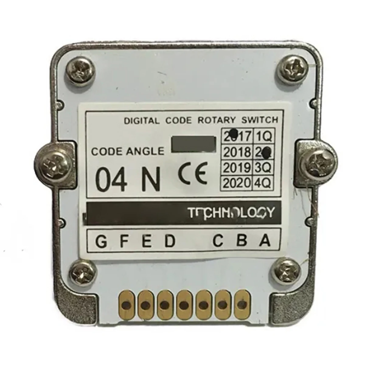 

Brand New Original 04N Rotary Band Switch Spot Photo, 1-Year Warranty