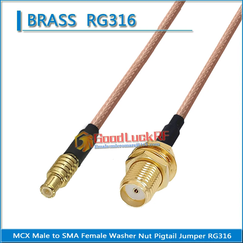 Комплект комплектов MCX Male to SMA Female Шайба Гайка Прямоугольная 90-градусная