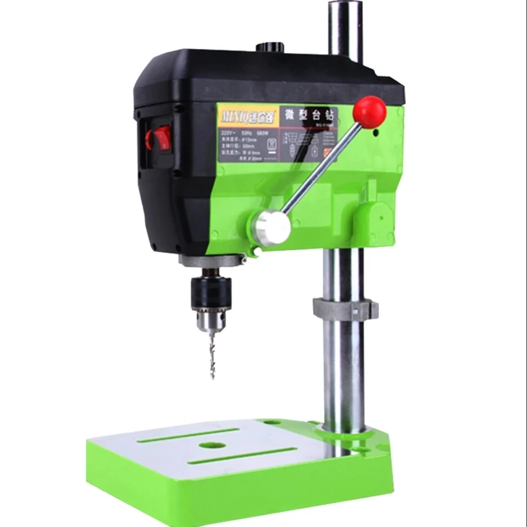 

400-1050W Industry Level Mini Bench Drill Press Stand Drilling Machine for Handicrafts Rubber Glass Metal Wood Boards