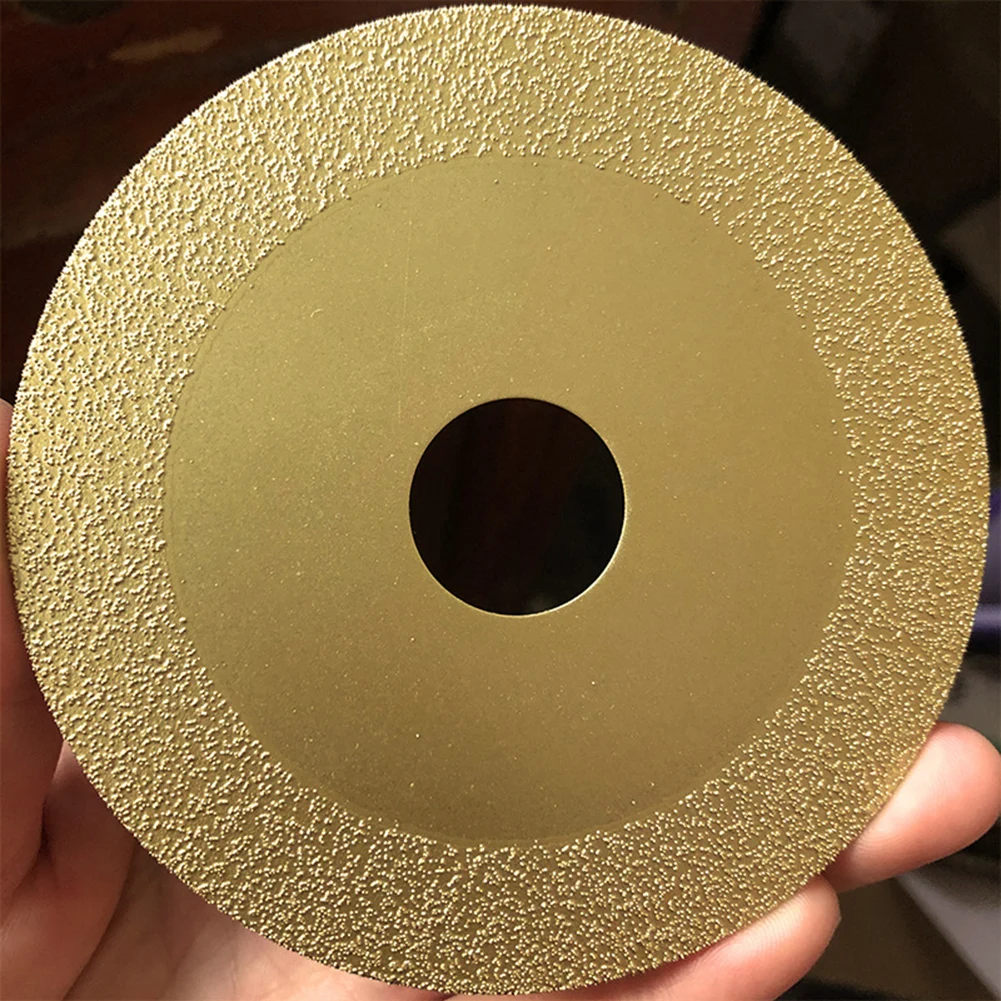 

Glass Cutting Disc 4inch Diameter Blade Glass Cutting Disk Ultra-Thin Cutting Disc Saw Blade for Smooth Cutting Grinding of Jade