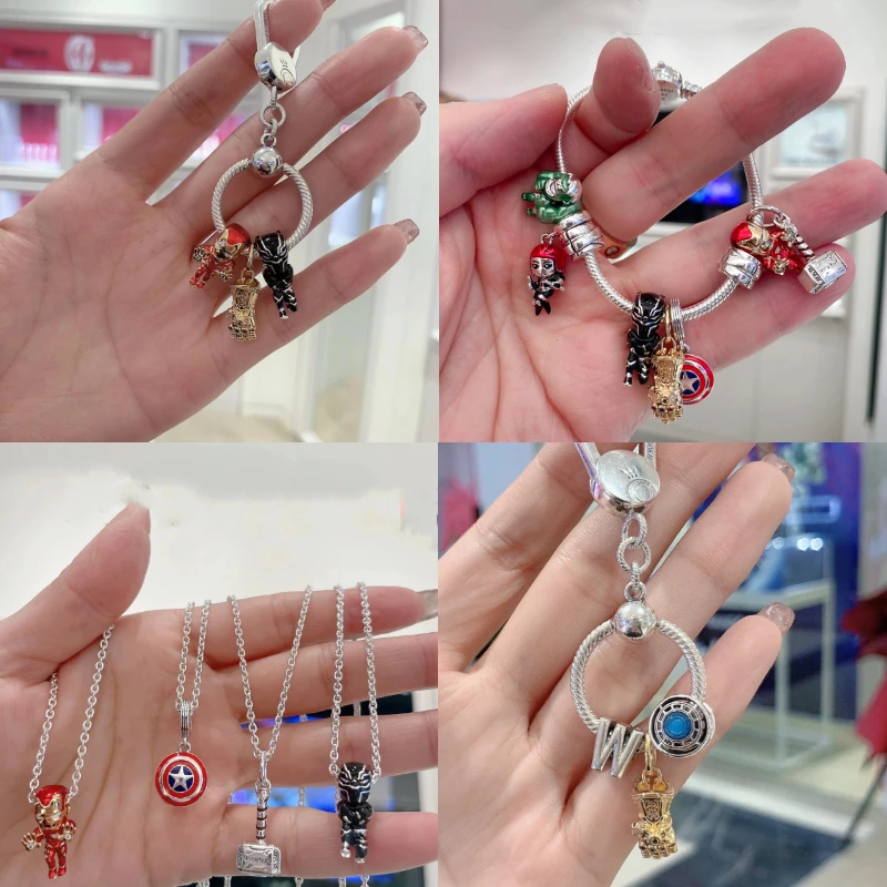 

2022 Spring New 925 Silver Exquisite Cartoon Creative Beads Suitable For Original Pandora Ladies Bracelet Jewelry Gift Making