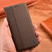 luxury cloth leather case for xiaomi redmi note 10 10s 10t pro max case redmi note10 lite magnetic flip cover protective cases