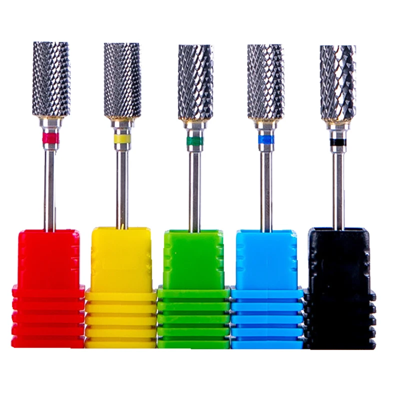 

Flat Carbide Nail Drill Bits 3/32" Tornado Carbide Bit Milling Cutters For Manicure Pedicure Nails Accessories Tools