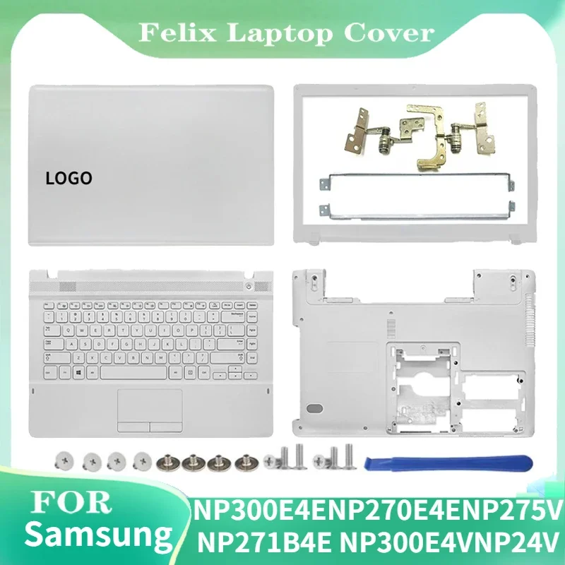 НОВЫЙ для Samsung NP300E4E NP270E4E NP275E4V NP271B4E NP300E4V NP270E4V ноутбука ЖК-задняя крышка передняя