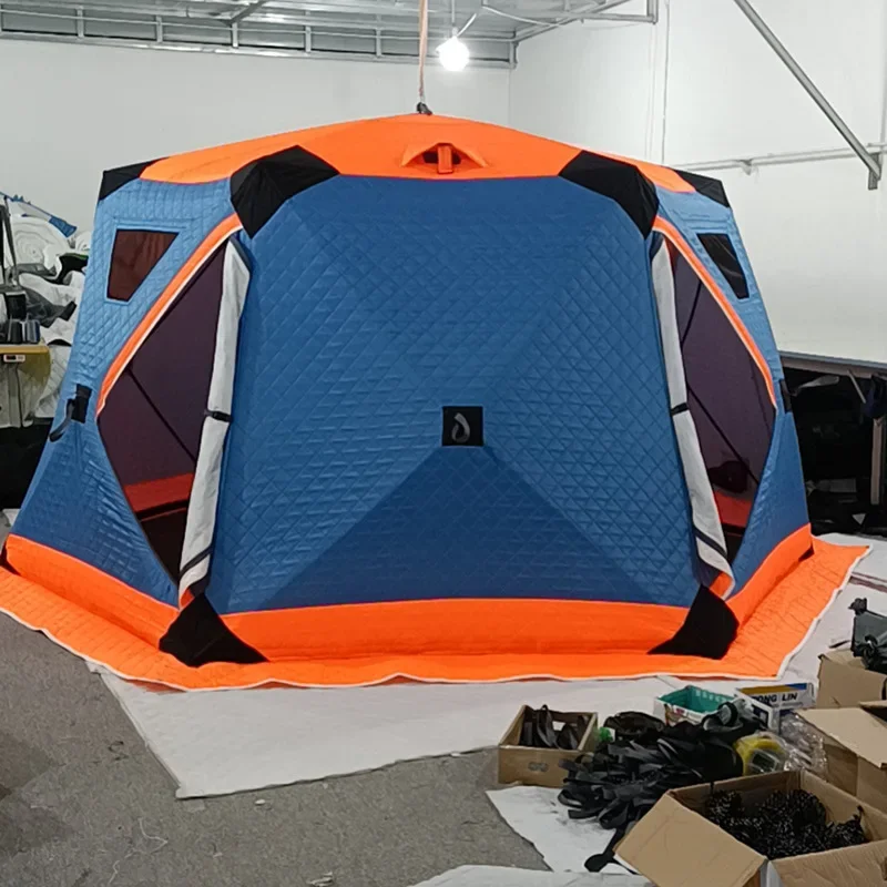 Изолированная 5-местная всплывающая портативная изолированная палатка для