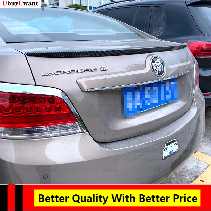 

Use For Buick LaCrosse 2009-2013 Spoiler ABS Plastic Material Carbon Fiber Look Hatchback Rear Wing Body Kit Accessories