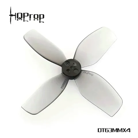 HQPROP DT63MMX4 63 мм 4-лопастные пропеллеры (20 шт.)