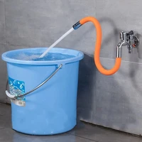 faucet extender bathroom adjust free bending faucet splashproof 360%c2%b0 rotation universal extension tube for wash basin nozzle