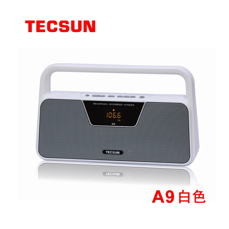 

Tecsun A9 Portable Audio Card Mp3 Digital Music Player FM Radio