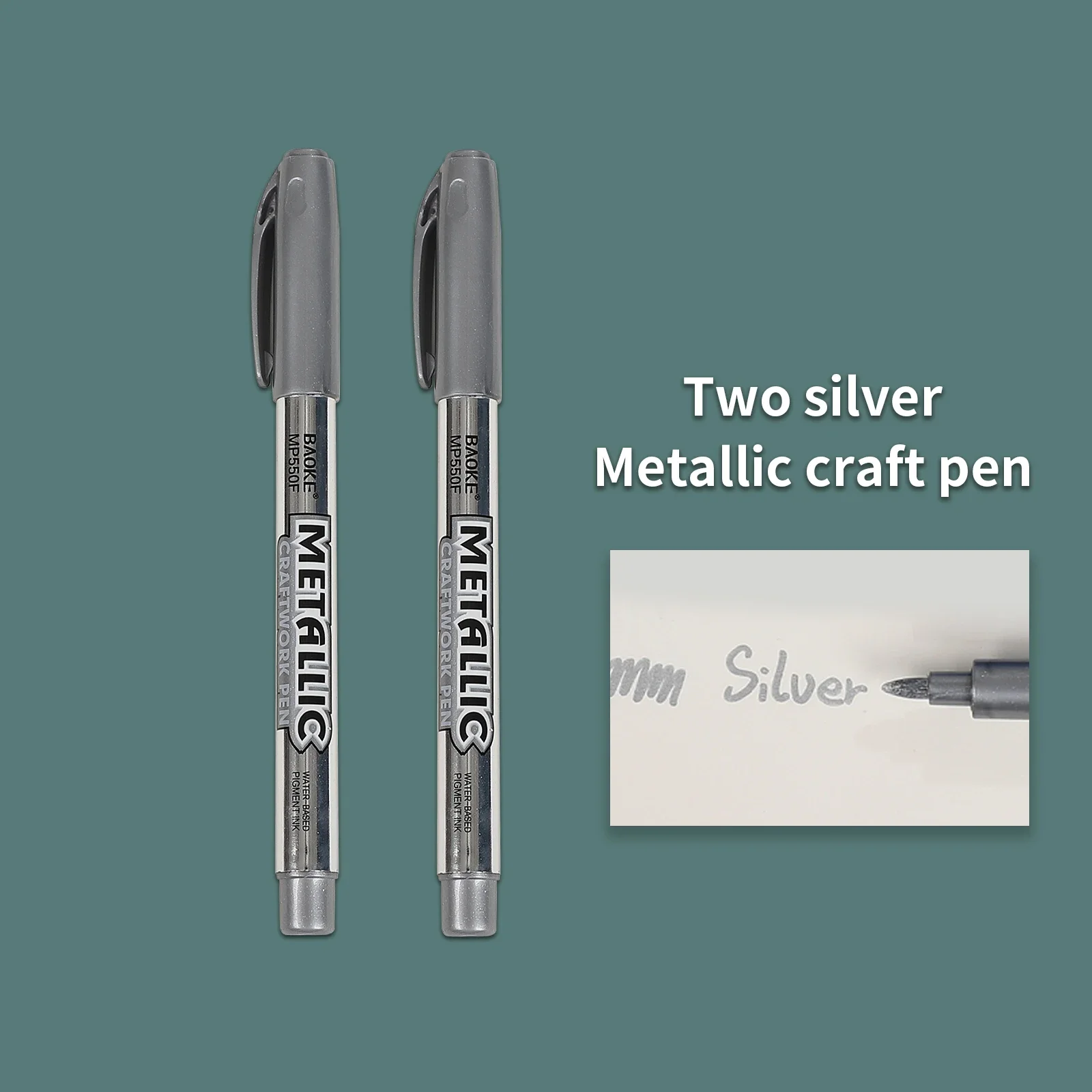 

Маркеры JIANWU, 2 шт., многоцветные, металлические