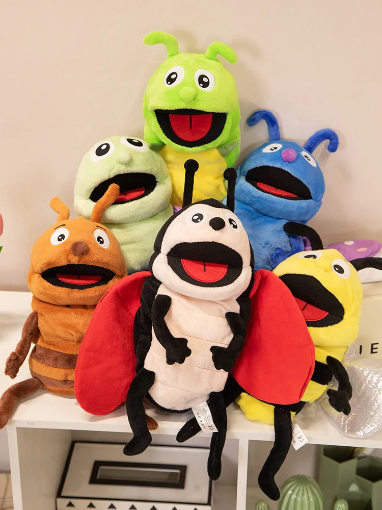 30 см серия насекомых ручная кукла Мультяшные мягкие бабочки муравьиные Животные