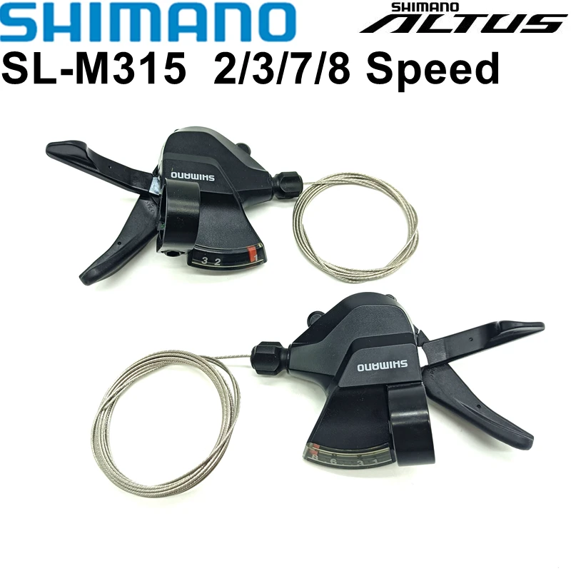 Рычаг переключения передач Shimano Altus рычаг леверсайз 2x8 3x7 3x 8 скоростей 14/16/21/24 SL M315