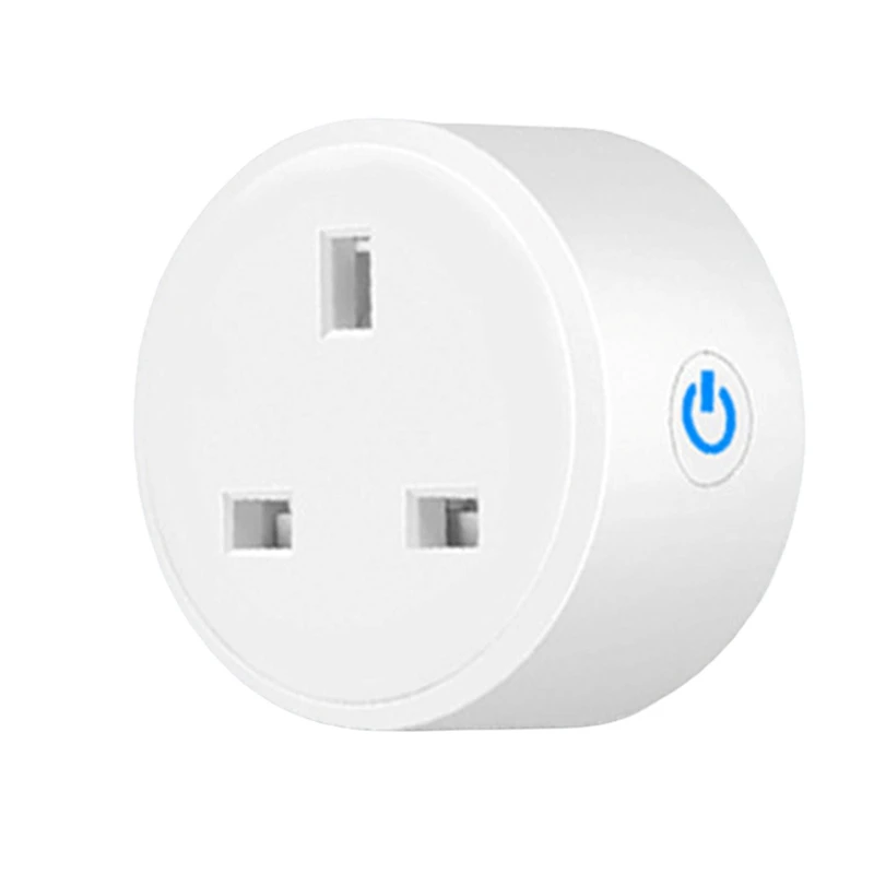 

Top Deals 20A Tuya Smart Wifi Plug UK Control Socket Outlet With Energy Monitering Timer Function For Alexa Google UK Plug