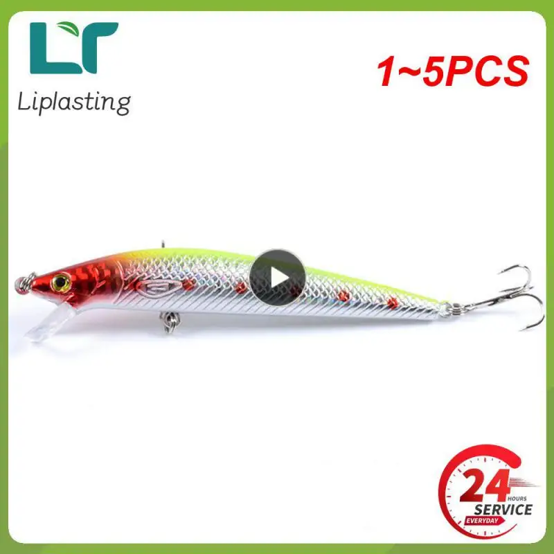 

1~5PCS Minnow Fishing Lure Wobblers Crankbaits Hard Artificial Bait 3D Eyes 4.5cm 2.8g Floating Plastic Baits Fish Pesca