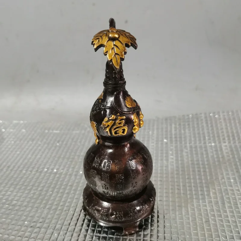 Оптовая продажа антикварные медные позолоченные украшения из тыквы Baifu
