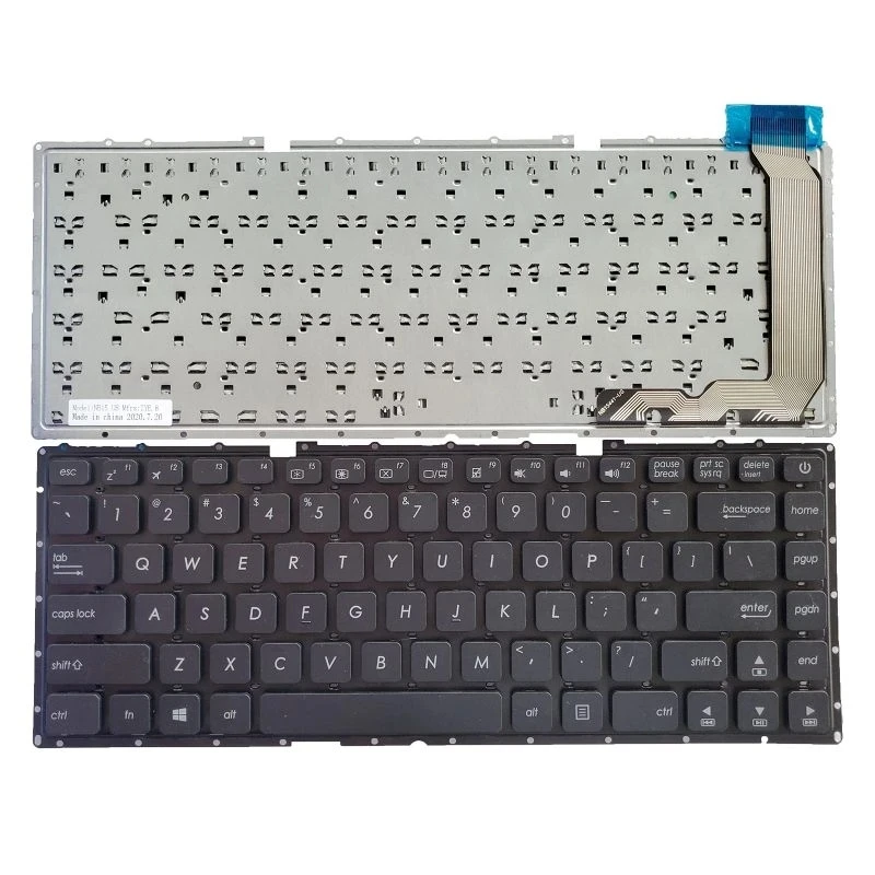 Клавиатура KBHUB для ноутбука Asus X441, X441S, X441SA, X441SC, X441U, X441UA, Черная