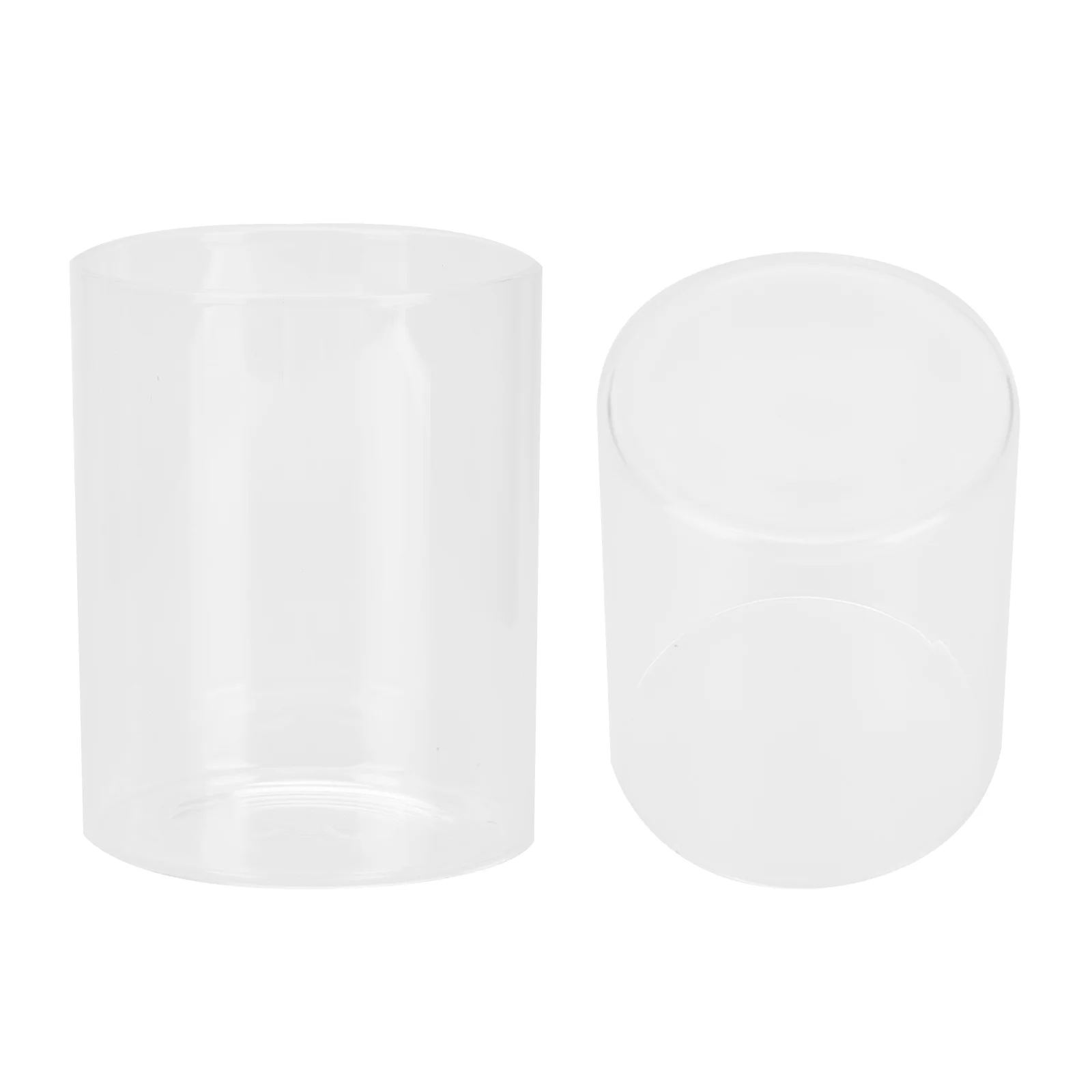 

2Pcs Decorative Candle Cups Practical Candle Cups Candle Cups for Household Hotel Party Wedding