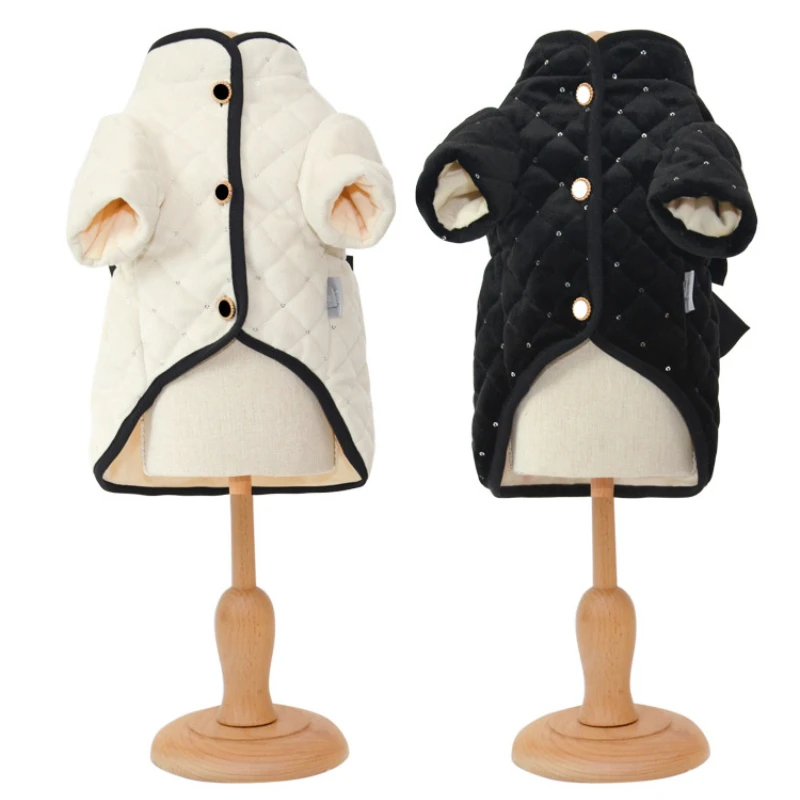 Пальто на хлопковой подкладке для маленьких собак Teddy Bixiong корейская