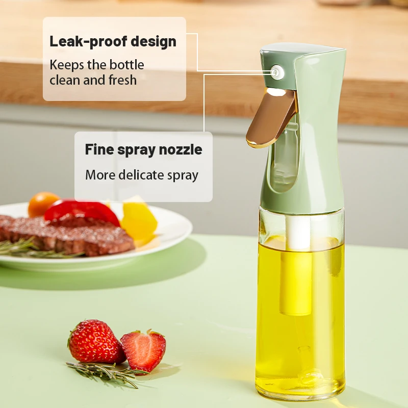 

баллончик для распыления оливкового масла распределитель кемпинг барбекю фитнес точный контроль масла стеклянные бутылки выпечка кухонные принадлежности