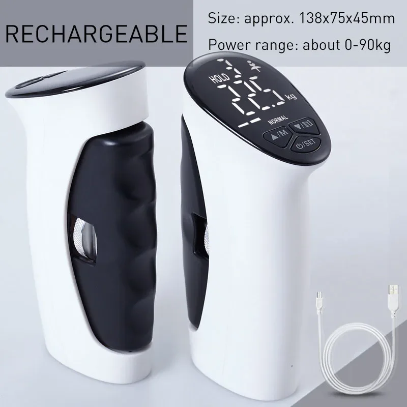 Светодиодный электронный ручной захват тестер силового тренажера динамометр