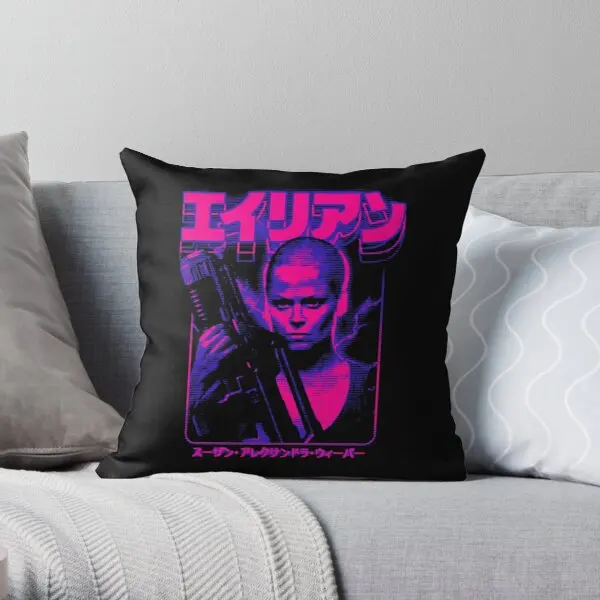 

Alien 3 Ellen Ripley Printing Throw Pillow Cover Office Bed Throw Fashion Square Waist Decor Hotel Car Pillows not include