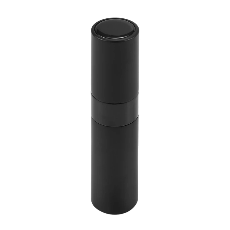 

5X 8 Ml Portable Travel Mini Bottle Refillable Empty Perfume Atomizer - Black
