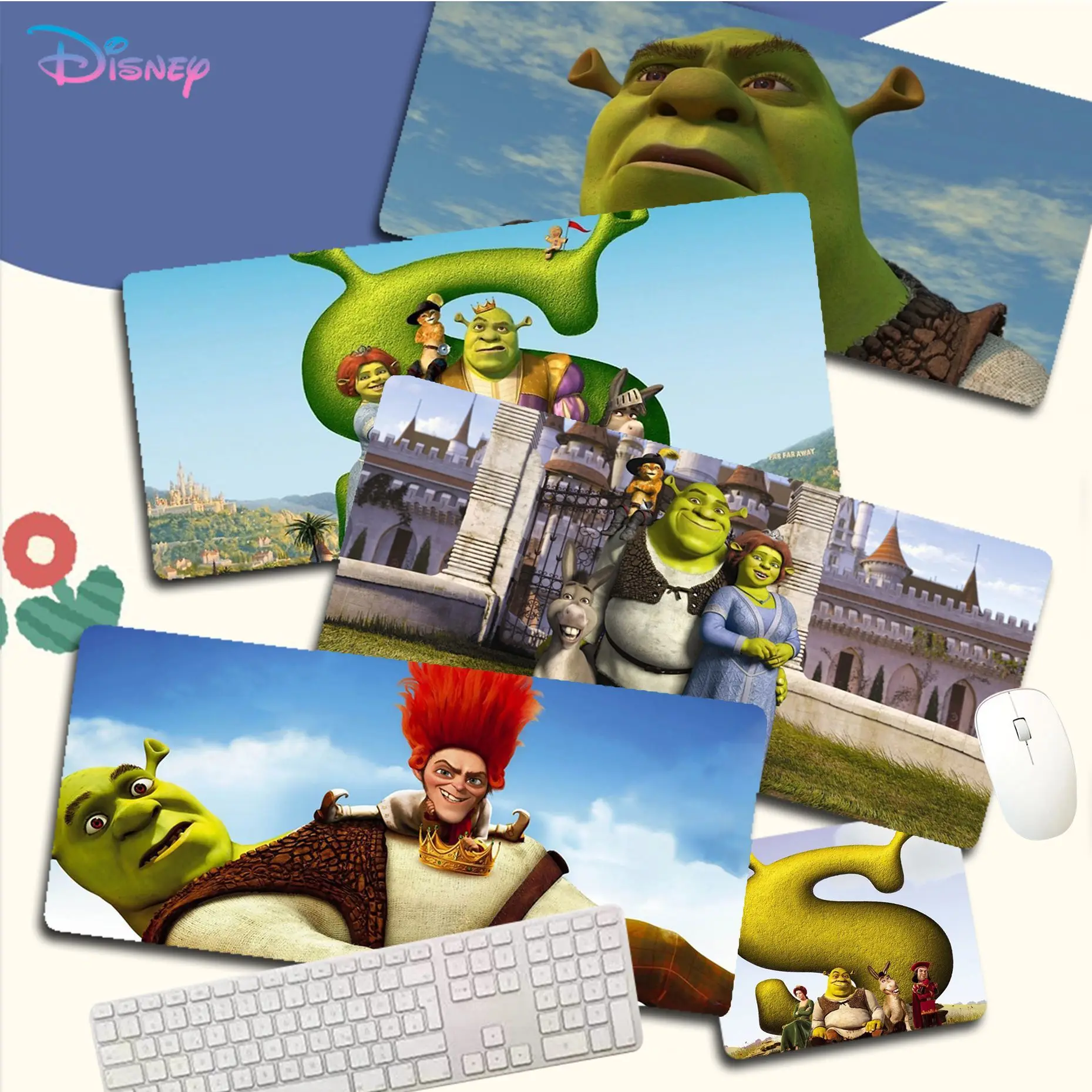 

Disney Shrek Coon Mousepad New Arrivals Gamer Speed Mice Retail Small Rubber Mousepad Size for big CSGO Game Desktop PC Laptop