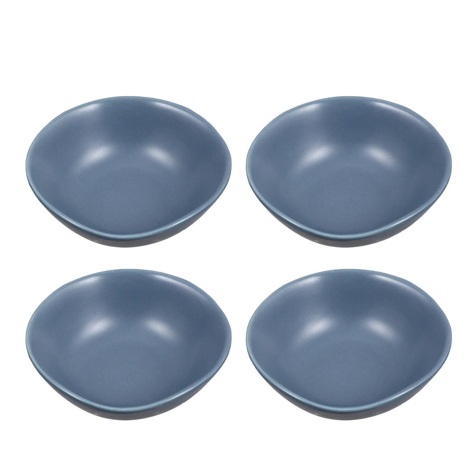 

4 Pcs Ceramic Saucer Multipurpose Storage Saucers Mini Snacks Tray Exquisite Dipping Bowls Ceramics Food Serving