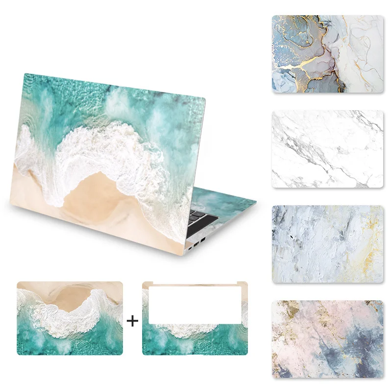 

Sea wave/marble Laptop Skin Sticker Decal 12 13 14 15.6 17 Inch for Lenovo/dell/HP/ASUS/xiaomi AIR 13.3/Macbook