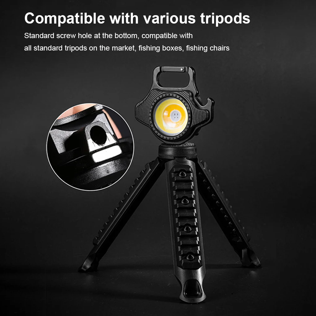 

Водонепроницаемый фонарик с брелоком, мощный светильник для кемпинга, перезаряжаемый, без держателя