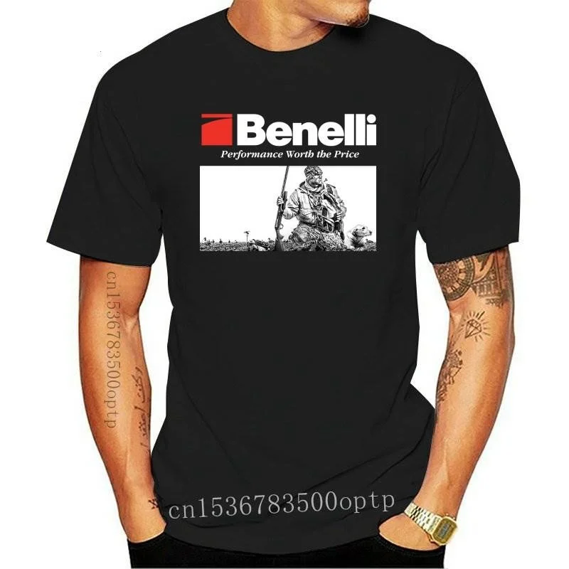 

New 2021 BENELLI BLACK 2 SIDE USA SIZE T-SHIRT S M L XL 2XL XXXL ZM1