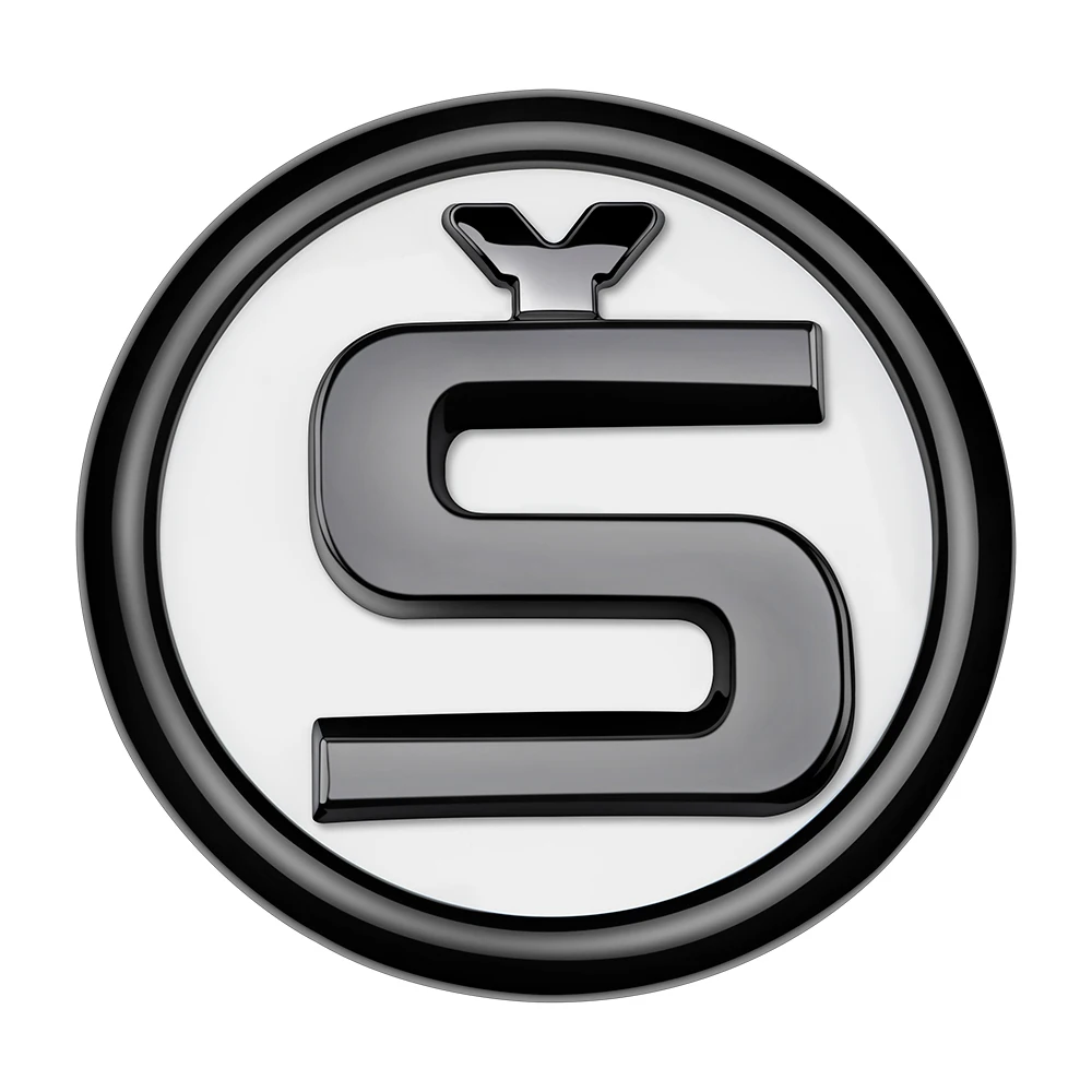 

Белая 110 Мм Наклейка С Эмблемой На Капот Skoda, Материал ABS Для ENYAQ SUPERB OCTAVIA KODIAQ KAMIQ SCALA FABIA