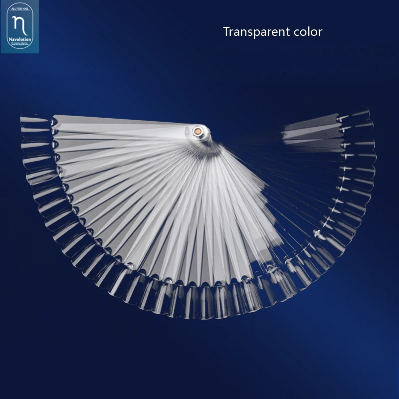 

50 шт., прозрачные накладные ногти для дизайна ногтей