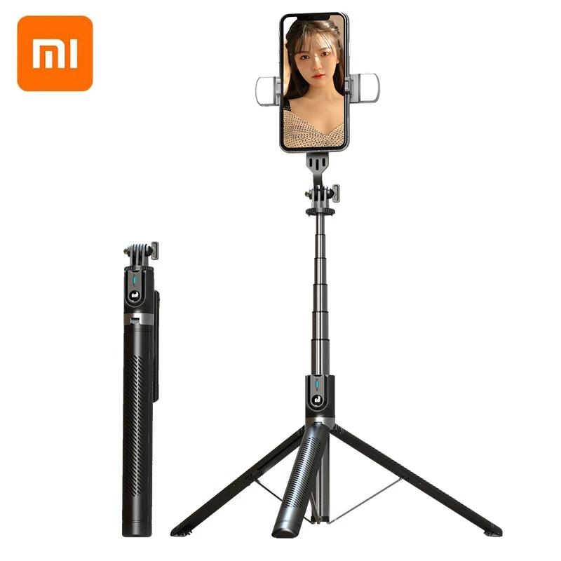 Xiaomi Selfie Stick P100 Lengthen Phone Tripod Portable Telescopic Pole 360 Rotation Bluetooth Tripod Stand with Remote Control