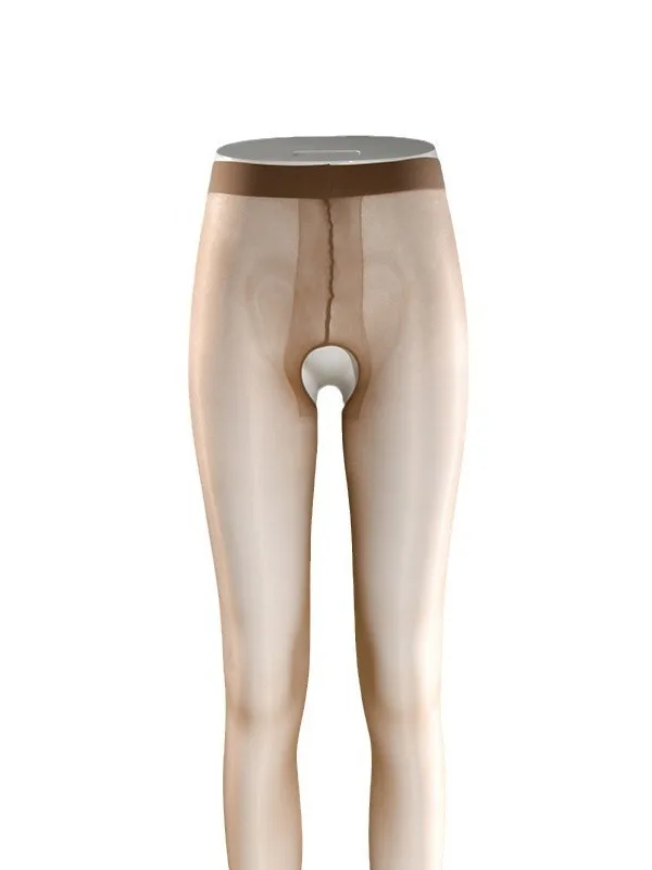 exotic2024 модные женские новые шелковые чулки с невидимой промежностью ультратонкие