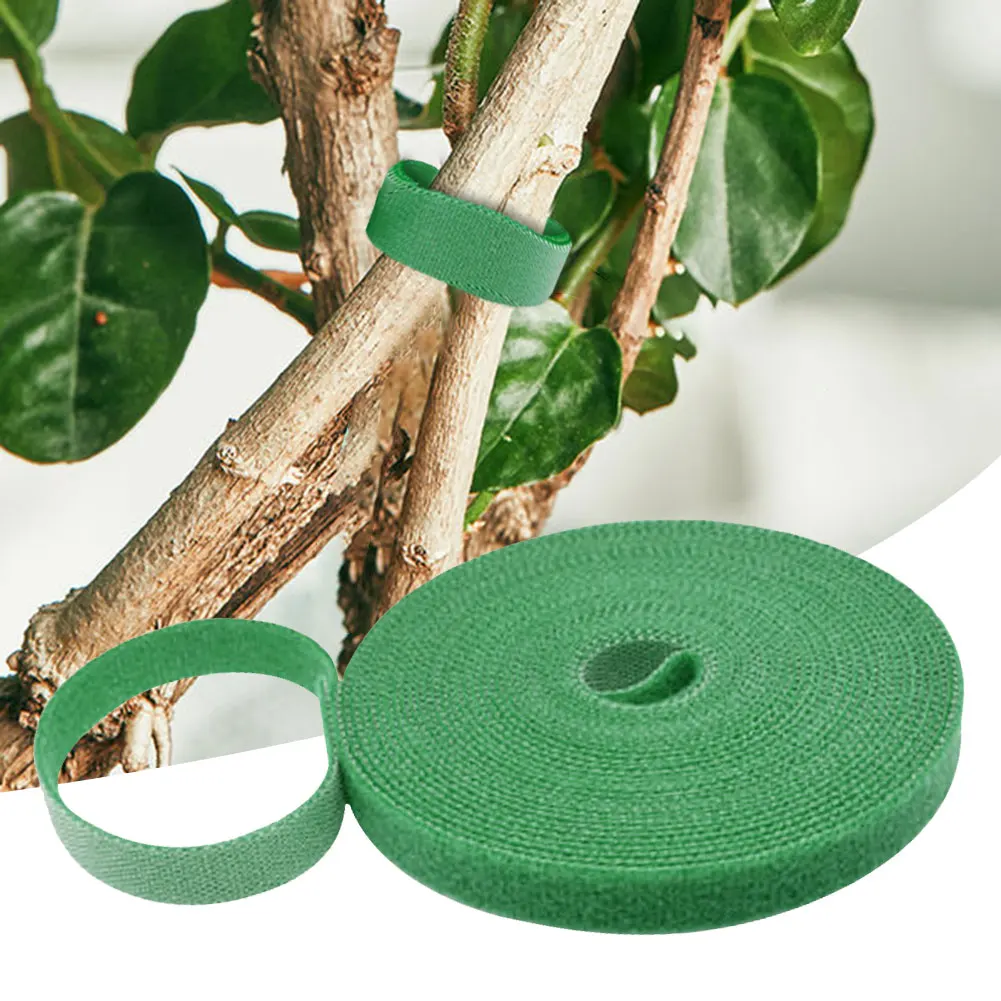 

2/3M Plant Ties Nylon Plant Bandage Tie Adjustable Home Garden Plant Shape Hook Loop Bamboo Cane Wrap Support Accessories