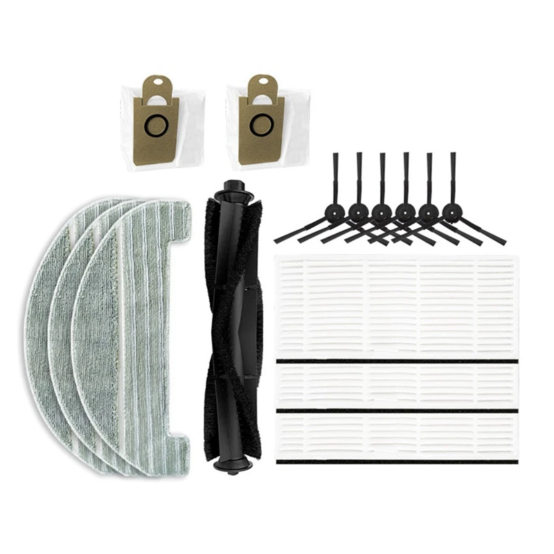 

Replacement Roller Brush Side Brush HEPA Mops Robot Vacuum For Proscenic M8 Pro Vacuum Cleaner Accessories