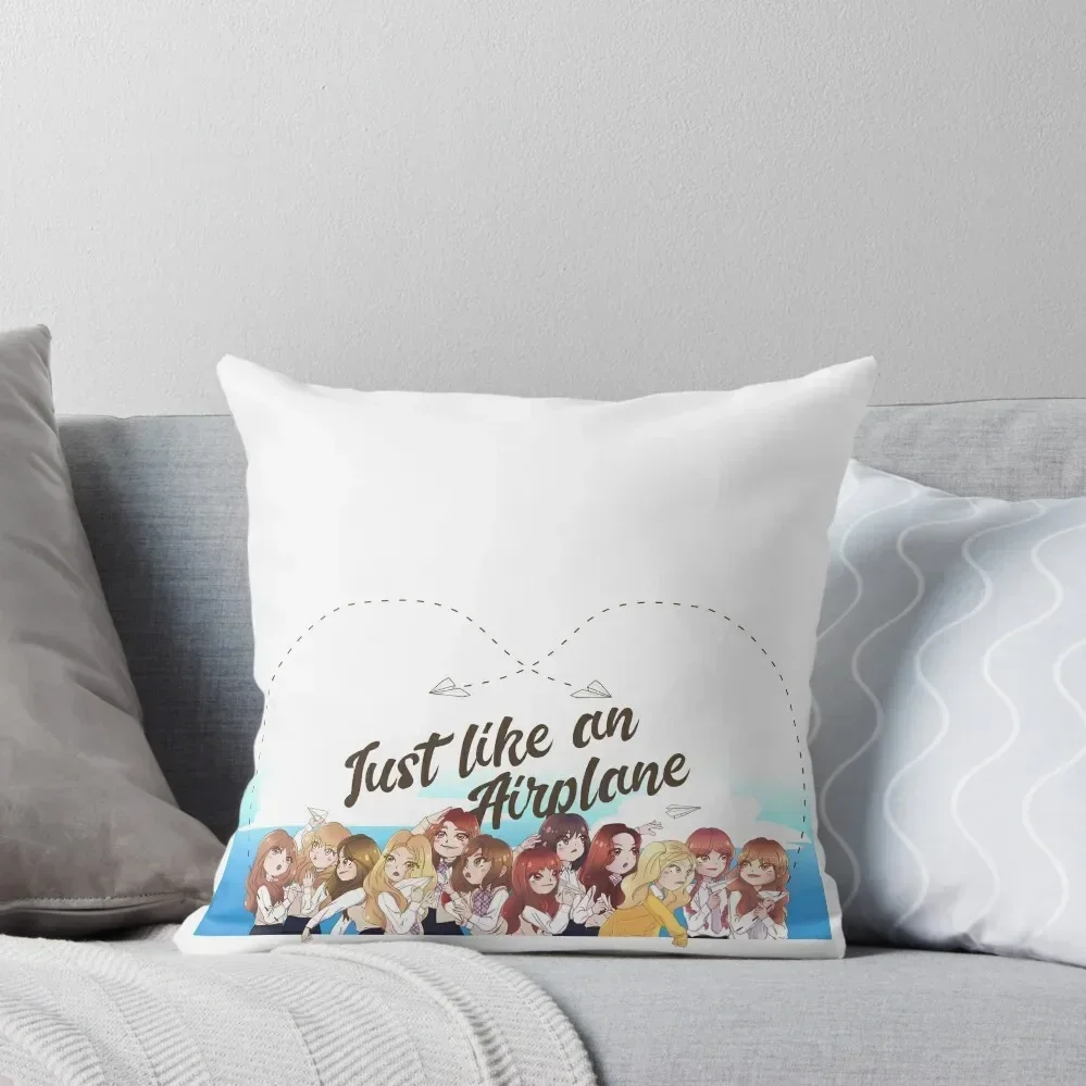 Чехол для подушки IZ*One Chu Just Like an Airplane 30x30 см