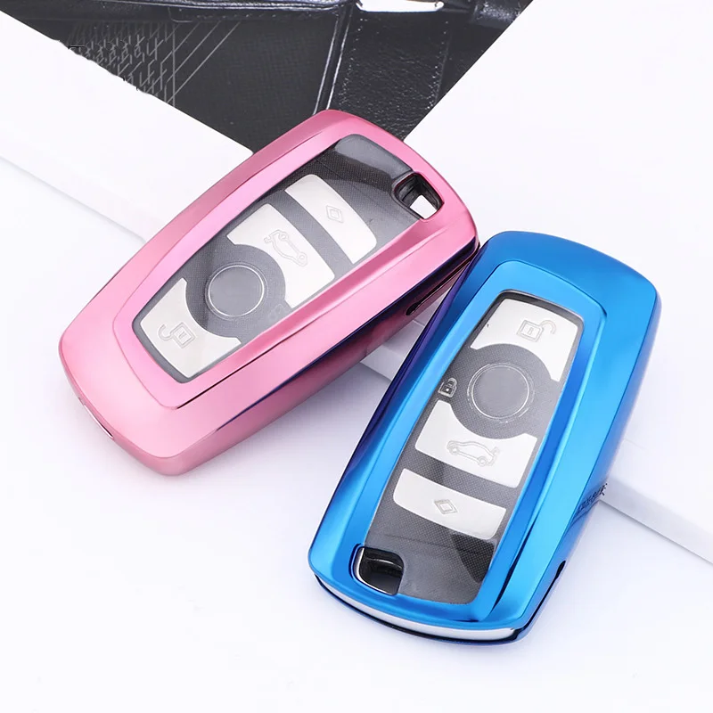 

TPU NEW Car Key Case for BMW 1/3/5/7 Series X3 X4 M2/3/4 Car Holder Shell Car-Styling Accessories Auto Key Protection Cover