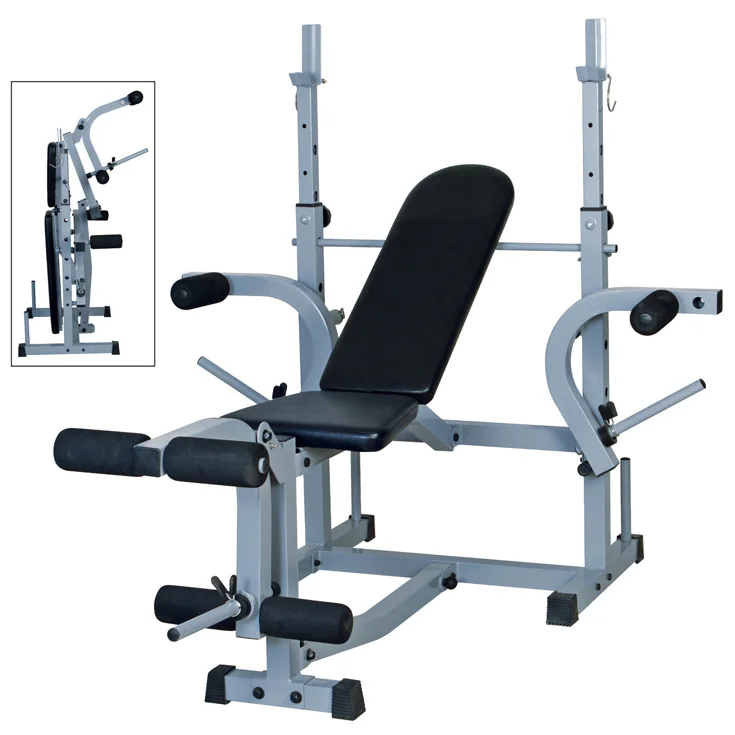 Горячая Распродажа регулируемая портативная скамья для тяжелой атлетики