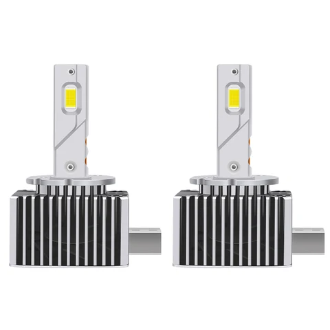 D4S D2S светодиодный лампы для фар 6000K белые D1S D3S 1300W комплект для преобразования Plug and Play ксеноновая лампа HID Замена CANBus без ошибок