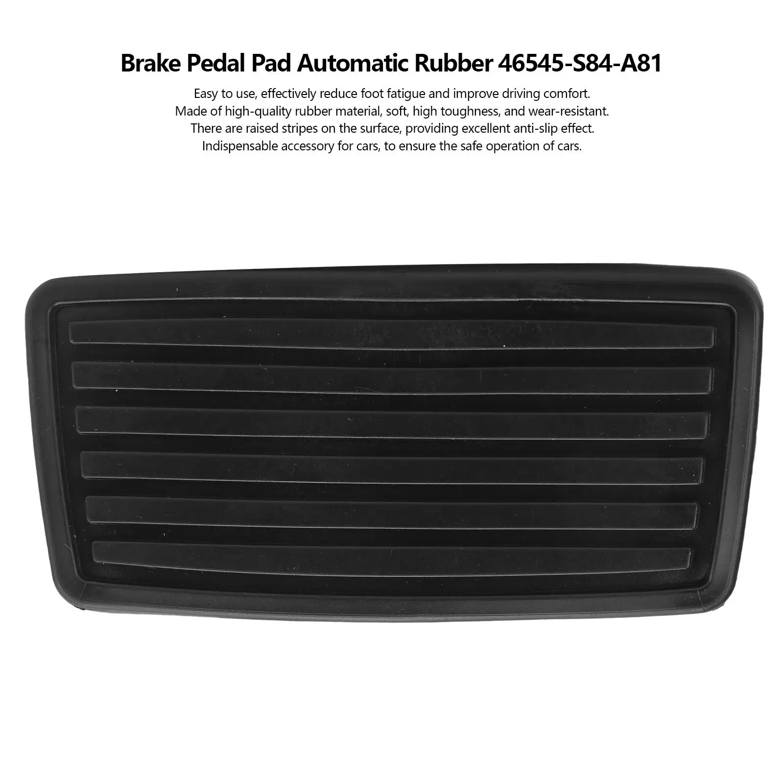 46545-S84-A81 Износостойкая накладка на ножку тормоза Высокопрочная крышка педали
