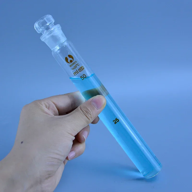 1 шт. 10 мл 25 50 100 стеклянные цветные сравнительные кольца колориметрические с