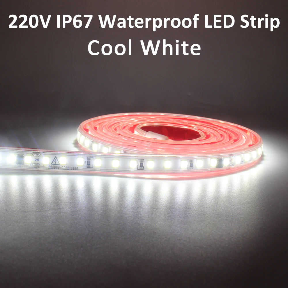 

Светодиодная лента MJJC 220В 120LEDs/м теплый белый
