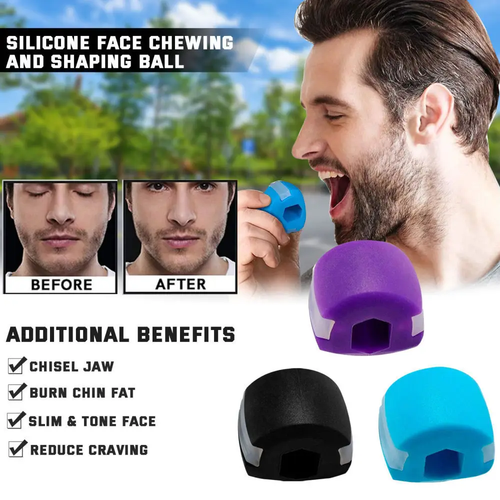 

Jawline Exercise Fitness Ball Shape Tightening Neck Device For Indoor Use