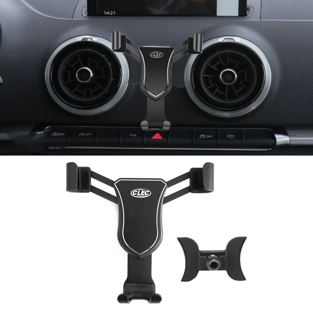 

Автомобильный умный держатель для телефона Audi A3 8V 2013-2020, держатель-подставка с креплением на вентиляционное отверстие для Iphone, Xiaomi, Samsung