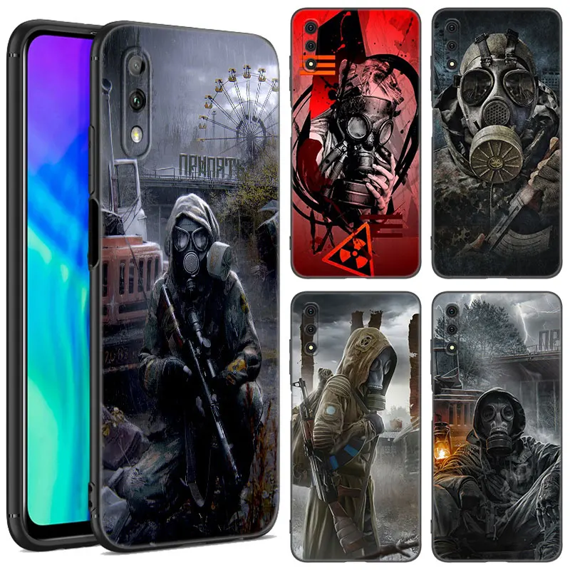 

Черный силиконовый чехол Stalker Clear Sky для Honor 8A 9X Pro 10X Lite 8C 8S 8X 9A 9C X6 X7 X8 X9 A X30 X40 X50 i