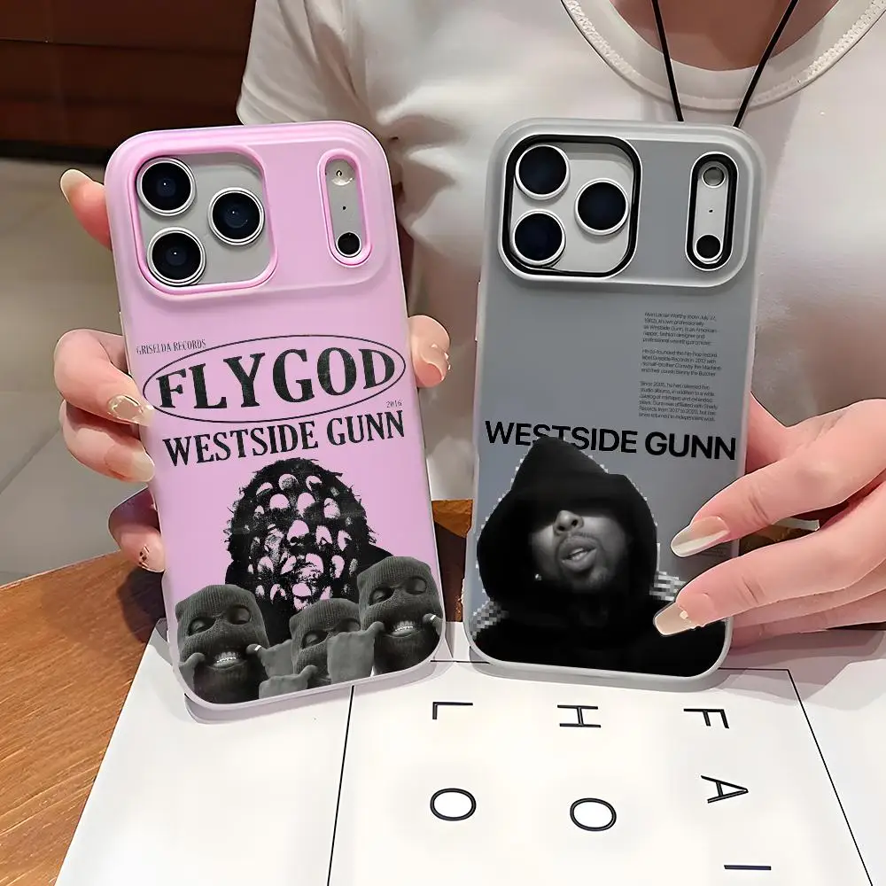 Фото Чехол для телефона W-Westside Gunn Singer Music для iPhone 17 16 15 14 13 12 11 Pro Max Plus Mini, прозрачный, противоударный, мягкий, силиконовый №1